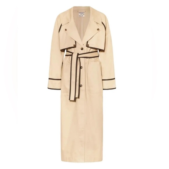 NWT Baum und Pferdgarten Beige Women's Trench Coat - Picture 1 of 11